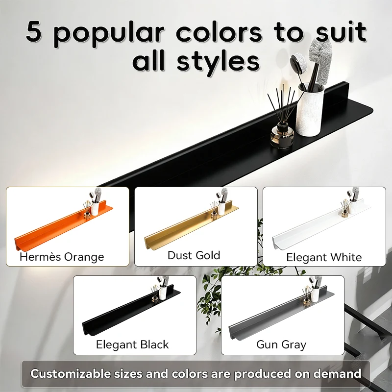 Black Laminated Stainless Steel Storage Rack